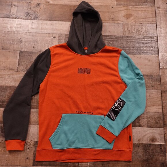 Brooklyn Cloth Other - Brooklyn Cloth Colorblock Hoodie XL – “Go Outside” Graphic‎